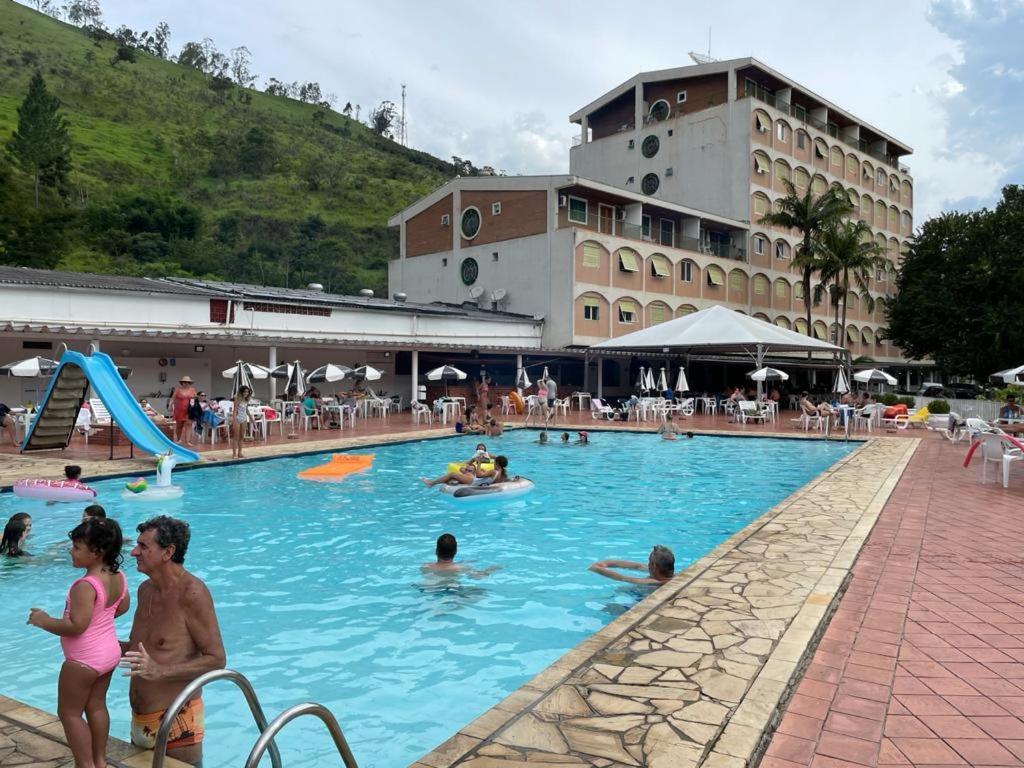 Águas de Lindóia Hotel Cavalinho Branco Flat-105 מראה חיצוני תמונה